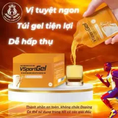 Gel Bổ Sung Năng Lượng Nhanh VSport 15g - Thực Phẩm Chức Năng Dành Cho Người Chơi Thể Thao và Người Cần Tỉnh Táo