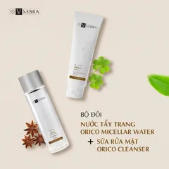 Combo Dưỡng Da Sạch Sâu - Nước Tẩy Trang Orico Micellar Water & Sữa Rửa Mặt Orico Cleanser Cho Da Nhạy Cảm, Không Cồn, An Toàn