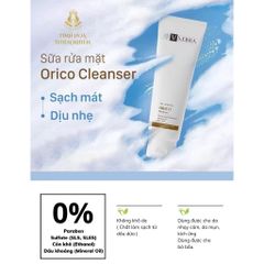 Sữa Rửa Mặt Vxebra Orico Cleanser - Làm Sạch Da Hiệu Quả, Cung Cấp Ẩm, Tẩy Tế Bào Chết Dịu Nhẹ Cho Da Nhạy Cảm