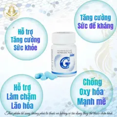 Thực phẩm chức năng Gencel Max 30 viên - Tăng cường sức đề kháng và hệ miễn dịch, hỗ trợ sức khỏe tổng thể