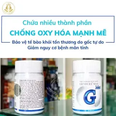 Thực phẩm chức năng Gencel Max 30 viên - Tăng cường sức đề kháng và hệ miễn dịch, hỗ trợ sức khỏe tổng thể