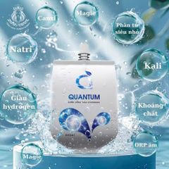 Nước Uống Ion Kiềm Bù Khoáng Điện Giải Quantum 350ml - Bổ Sung Khoáng Chất & Hỗ Trợ Cân Bằng Cơ Thể, Tăng Cường Sức Khỏe
