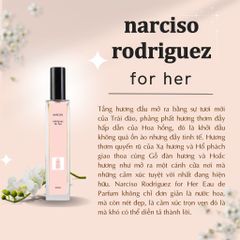 Nước Hoa Nữ Narciso For Her EDP 10ml - Hương Thơm Quyến Rũ, Sang Trọng, Phong Cách Kiêu Kỳ Dành Cho Phái Đẹp