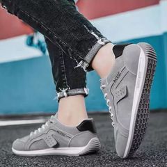 Giày Sneaker Thể Thao Nam Da Thoáng Khí Chạy Bộ Thời Trang Forrest - Đen, Xanh, Nhiều Kích Thước (39-44)