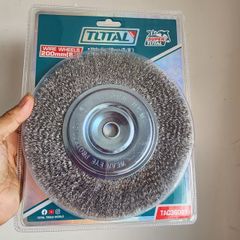 Bánh Cước Total TAC36081 200mm - Phụ Kiện Máy Mài Lông Thép Chất Lượng Cao, Bền Chắc, Chà Sạch Gỉ Sét Kim Loại
