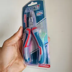 Kìm Mũi Nhọn Mini 115mm Total THTMN256 - Dụng Cụ Cầm Tay Chất Lượng Cao, Thép Bền, Thao Tác Dễ Dàng cho Sửa Chữa Điện Tử