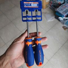 Bộ Tuốc Nơ Vít Dẹp và Bake 2 Chi Tiết Wadfow WSS1302 - Thép CR-V Bền Bỉ, Tay Cầm Chống Trượt, Dụng Cụ Cầm Tay Tiện Lợi