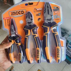 Bộ 3 Kìm Cao Cấp INGCO HKHLPS2831 - Kìm Răng, Kìm Cắt, Kìm Nhọn Thép CR-V, Dụng Cụ Cầm Tay Chất Lượng Cao