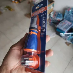 Bộ tuốc nơ vít đa năng 8 trong 1 Wadfow WSS8608 - Chất liệu Cr-V, đầu vít phong phú, tiện dụng cho sửa chữa gia đình và điện tử