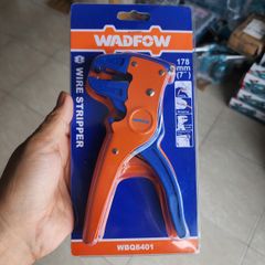 Kìm Tuốt Dây Điện Wadfow WBQ8401 - Dài 178mm, Lưỡi Cắt Sắc, Tay Cầm Chống Trượt, Dụng Cụ Cầm Tay Chuyên Dùng Cho Thợ Điện
