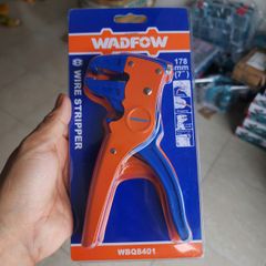 Kìm Tuốt Dây Điện Wadfow WBQ8401 - Dài 178mm, Lưỡi Cắt Sắc, Tay Cầm Chống Trượt, Dụng Cụ Cầm Tay Chuyên Dùng Cho Thợ Điện