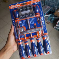 Bộ 30 Món Tua Vít WADFOW WSS1430 - Dụng Cụ Cầm Tay Đa Năng Chất Liệu CR-V, Đầu Vít Đa Dạng Phục Vụ Sửa Chữa Điện Tử, Cơ Khí
