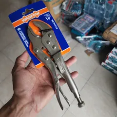Kìm Chết Mỏ Cong 10 Inch Wadfow WLP1C10 - Thép Carbon, Khóa Chính Hãng, Kẹp Giữ Vật Liệu Chắc Chắn Cho Thợ Và Gia Dụng