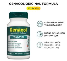 [Nhập khẩu] Viên uống bổ sung 1200mg Collagen, bổ trợ xương khớp Genacol Original  (Hộp 90v)