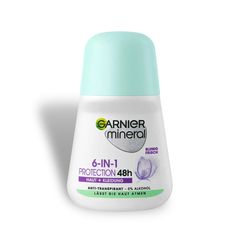Lăn nách thơm mát, khử mùi 48h Garnier Mineral 6in1 Đức 50ml