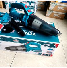 Máy Hút Bụi Không Dây Total TVLI20126 20V - Dung Tích 0.5L, Hút Mịn Cho Ô Tô, Sofa, Văn Phòng - Phụ Kiện Đầy Đủ