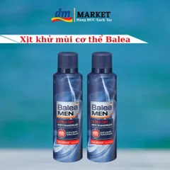 Xịt Khử Mùi Balea Men Invisible 200ml - Ngăn Mùi 48h, Dưỡng Da, Hương Nước Hoa Sang Trọng cho Nam Giới