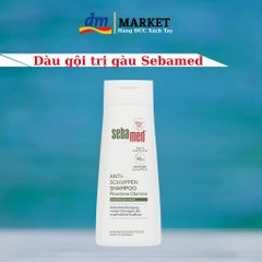 Dầu Gội SEBAMED 200ml - Loại Bỏ Gầu, Ngứa Da Đầu, Nấm Đầu - Sản Phẩm Dược Mỹ Phẩm Đức An Toàn Cho Da Nhạy Cảm