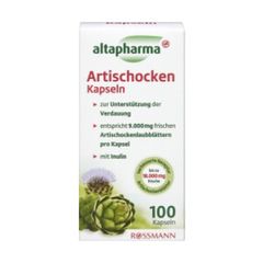 Viên uống bổ gan Artischocken Altapharma - Giải độc, làm mát gan, cải thiện sức khỏe làn da - Hàng Đức chính hãng