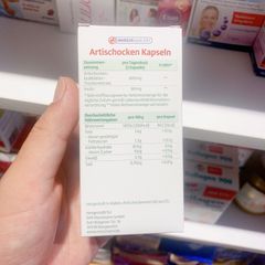 Viên uống bổ gan Artischocken Altapharma - Giải độc, làm mát gan, cải thiện sức khỏe làn da - Hàng Đức chính hãng