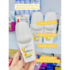 Lăn Nách Khử Mùi Nước Hoa Vanila - Giảm Tiết Mồ Hôi, 50ml - Sản Phẩm Cao Cấp Made in Germany, Hương Thơm Duy Trì 48 Giờ
