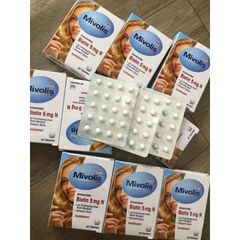 Viên uống Biotin Mọc Tóc - Giúp Tóc Mềm Mượt, Khỏe Mạnh, Giảm Gãy Rụng - Hàng Chính Hãng Nhập Khẩu Từ Đức (60 Viên)