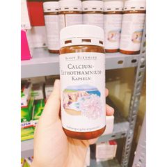 Viên uống Calcium tảo biển đỏ Sanct Bernhard 120 viên - Hàng chính hãng Đức, bổ sung canxi tự nhiên, hỗ trợ xương khỏe mạnh