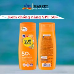 Kem Chống Nắng SUNDANCE SPF 50+ 200ml - Lotion Bảo Vệ Da Chống UVA/UVB, Chống Nắng Hiệu Quả với Vitamin E và Chiết Xuất Trà Xanh