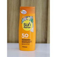 Kem Chống Nắng SUNDANCE SPF 50+ 200ml - Lotion Bảo Vệ Da Chống UVA/UVB, Chống Nắng Hiệu Quả với Vitamin E và Chiết Xuất Trà Xanh