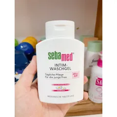 Dung Dịch Vệ Sinh Phụ Nữ Sebamed Intim Waschgel 200ml - pH 3.8, Kháng Khuẩn, Duy Trì Cân Bằng Sinh Học Vùng Kín, Từ Thiên Nhiên
