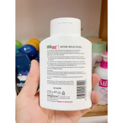 Dung Dịch Vệ Sinh Phụ Nữ Sebamed Intim Waschgel 200ml - pH 3.8, Kháng Khuẩn, Duy Trì Cân Bằng Sinh Học Vùng Kín, Từ Thiên Nhiên