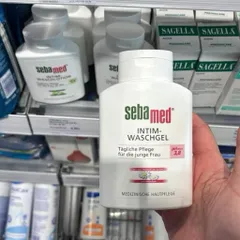Dung Dịch Vệ Sinh Phụ Nữ Sebamed Intim Waschgel 200ml - pH 3.8, Kháng Khuẩn, Duy Trì Cân Bằng Sinh Học Vùng Kín, Từ Thiên Nhiên