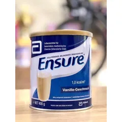 Sữa Bột Ensure Nhập Khẩu Đức 400g - Bổ Sung Canxi, Tăng Cường Sức Đề Kháng, Hỗ Trợ Hệ Tiêu Hóa, Dinh Dưỡng Cho Người Lớn