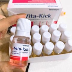 Đồ Uống Tetesept B12 Vita Kick - Bổ Sung Vitamin B12 Tăng Cường Năng Lượng, Hộp 18 Ống Nhập Khẩu Chính Hãng Đức