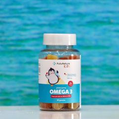 Kẹo Dẻo Bổ Sung Omega 3 FutuNatura Kids – Hỗ Trợ Phát Triển Trí Não và Thị Giác Cho Trẻ Từ 3 Tuổi, Vị Mâm Xôi Chanh Ngon Miệng