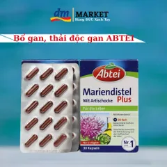 Abtei Mariendistel 30 Viên - Bổ Gan, Hỗ Trợ Thải Độc Gan, Men Gan Cao, Sản Phẩm Chất Lượng Từ Đức