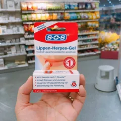 Gel tróc mép Herpes SOS Lippenherpes Hàn Đức - Giảm đau, ngứa nhanh chóng, làm khô và lành vết thương hiệu quả