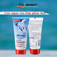 Dầu Cao Ngựa Xoa Bóp PFERDESALBE 200ml - Giảm Đau Cơ Thể, Hỗ Trợ Người Chơi Thể Thao Và Người Già, Xuất Xứ Đức