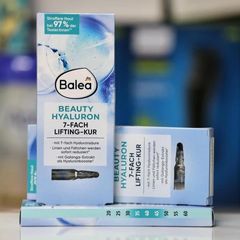Huyết Thanh Balea Beauty Effect 7 Fach Hyaluron - Dưỡng Da Căng Mịn & Săn Chắc, Hàng Đức, Hộp 7 Ống 1ml