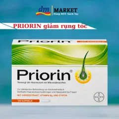 Viên uống chăm sóc tóc Priorin 120 viên - Hàng Đức chính hãng cho tóc chắc khỏe và bóng mượt