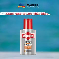 Dầu gội ALPECIN Tuning Shampoo 200ml - Chống rụng tóc và làm đen tóc bạc, cứu tinh cho mái tóc chắc khỏe