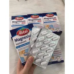 Viên uống Abtei Magnesium 30 viên - Khoáng chất hỗ trợ sức khỏe từ Đức, vitamin tổng hợp chất lượng cao
