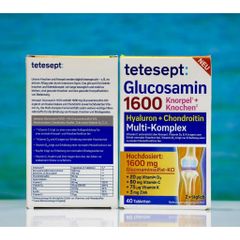 Viên uống hỗ trợ xương khớp Tetesept Glucosamin 1650 - Hàng Đức, hộp 30 viên nén, sản phẩm mới nhất, date xa.