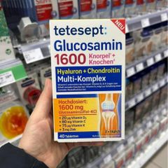 Viên uống hỗ trợ xương khớp Tetesept Glucosamin 1650 - Hàng Đức, hộp 30 viên nén, sản phẩm mới nhất, date xa.