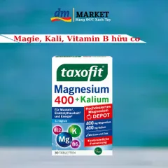Vitamin Tổng Hợp Magie 400 + Kalium Taxofit - Hàng Đức Chính Hãng - Hộp 30 Viên, Ngày Mới 316810