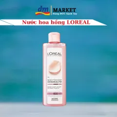 Nước Hoa Hồng Loreal Xách Tay Đức 400ml - Dành Cho Da Khô và Nhạy Cảm, Se Khít Lỗ Chân Lông, Giúp Da Tươi Sáng