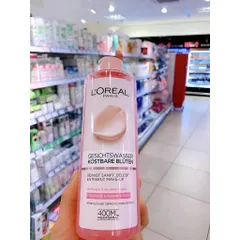 Nước Hoa Hồng Loreal Xách Tay Đức 400ml - Dành Cho Da Khô và Nhạy Cảm, Se Khít Lỗ Chân Lông, Giúp Da Tươi Sáng