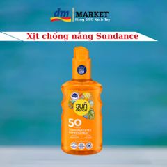 Xịt Chống Nắng Sundace SPF50 200ml - Dạng Nước, Không Bết Dính, Ngăn Ngừa Tia UVA/UVB, Hương Thơm Quyến Rũ, Khô Nhanh Sau Khi Xịt