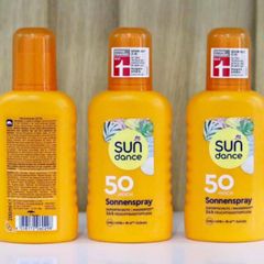 Xịt Chống Nắng Sundace SPF50 200ml - Dạng Nước, Không Bết Dính, Ngăn Ngừa Tia UVA/UVB, Hương Thơm Quyến Rũ, Khô Nhanh Sau Khi Xịt