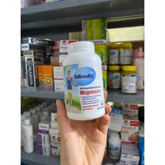 Viên Uống Bổ Sung Magie Mivolis - Giảm Đau Mỏi Tay Chân, Giúp Ngủ Ngon, Lọ 300 Viên - Hàng Đức Chính Hãng